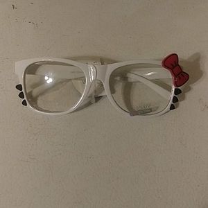Cute glasses with clear lens